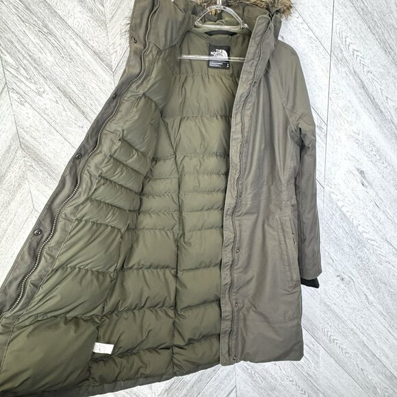 The North Face 550 Arctic Parka Womens Size Medium Dryvent Down Fill Winter Coat - Picture 8 of 10